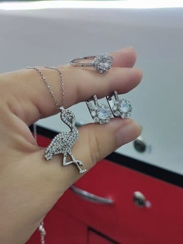 свадебные наборы ручной: Серебро 925 пробы Размеры имеются Для заказа пишите на Ватсапп — 4
