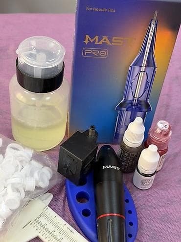 Профессиональный набор для татуажа/тату на базе машинки MAST Состав