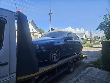 титан е34: BMW 5 серии (E39) седан, темно-синий цвет. Особенности и оснащение: - — 1