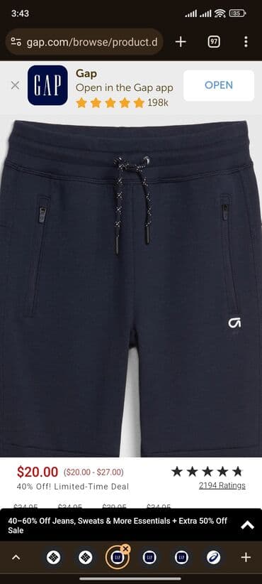 спортивные костюмы для девочек: Джинсы и брюки, Новый — 2