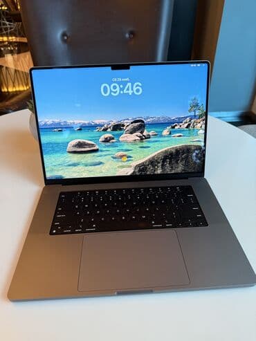 обмен ноутбука на новый: Ноутбук, Apple, 64 ГБ ОЗУ, Apple M1 Max, 16 ", Б/у, память SSD — 1