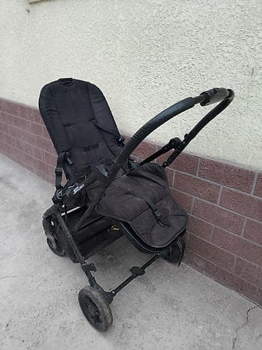 Коляскалар: Балдар арабасы, түсү - Кара, Колдонулган — 2