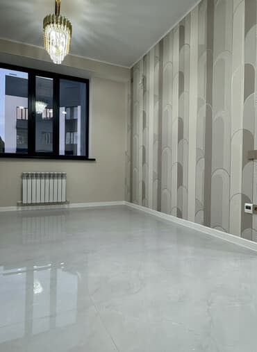 сдаю квартиру в мкр тунгуч: 2 комнаты, 41 м², Элитка, 12 этаж, Дизайнерский ремонт — 1