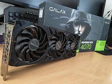 rx 480: Видеокарта, Б/у, Galax, GeForce RTX, 12 ГБ, Для ПК — 1