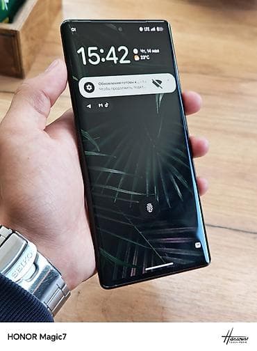 гугл пиксел 6: Google Pixel 6 Pro, Б/у, 128 ГБ, цвет - Черный, 1 SIM, eSIM — 2