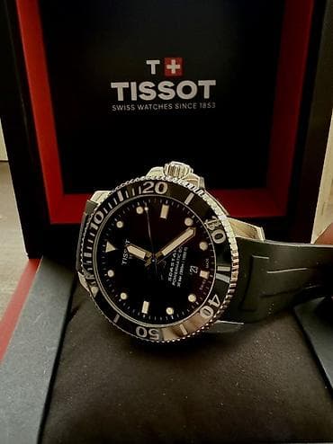 omega speedmaster: Спортивные часы часы, Tissot, Водонепроницаемые, Мужские, Б/у — 1