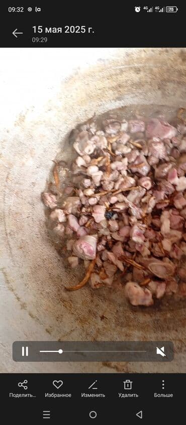 плов на дом: Плов, приготовленный в казане. Традиционное блюдо с рисом, мясом — 3