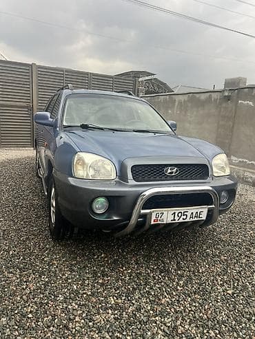 crv 1998: Hyundai Santa Fe: 2002 г., 2.4 л, Ручные, Бензин, Кроссовер — 2