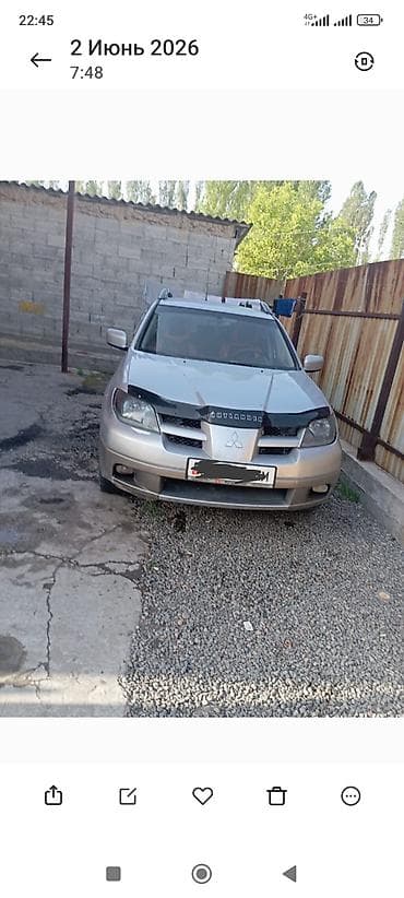 range rove: Mitsubishi Outlander: 2003 г., 2 л, Механика, Бензин, Кроссовер — 1