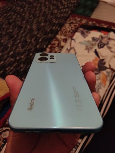 за сколько можно продать телефон на запчасти: Redmi, Redmi Note 12, Б/у, 128 ГБ, цвет - Голубой, 2 SIM — 2