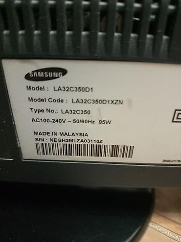 Телевизоры: Телевизор Samsung 32" (модель LA32C350D1) - Диагональ: 32 дюйма (81 — 2