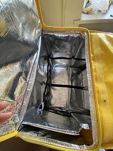 яндекс еда сумка: Рюкзак, Материал: Нейлон, Унисекс — 2