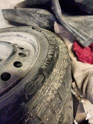 купить зимнюю резину бу на 16: Колеса в сборе 205 / 60 / R 16, Зима, Б/у, Комплект, Легковые, Железные, отверстий - 5 — 2