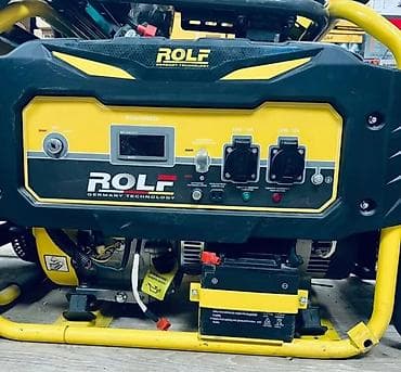 Генераторы: Бензиновый электрогенератор ROLF (Germany Technology) - Тип — 2