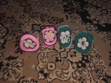 обувь на годик: Пинетки от 5месяцев-1год Если убрать шнурки можно носить как тапочки — 3