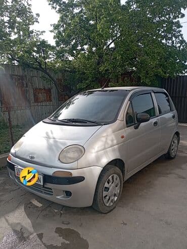 арзан баада машиналар: Daewoo Matiz: 2002 г., 0.8 л, Механика, Бензин, Хетчбек — 1