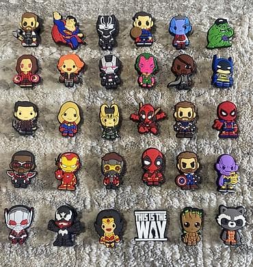 изи кроксы: Джиббитсы Marvel/DC для Crocs Джиббитсы Marvel и DC для Crocs. Большой — 4