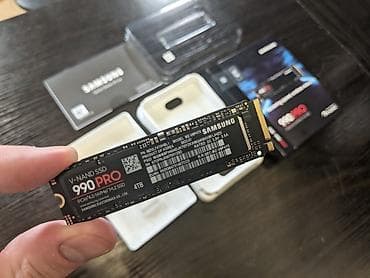 radeon rx: Накопитель, Б/у, Samsung, SSD, 4 ТБ, Для ПК — 1