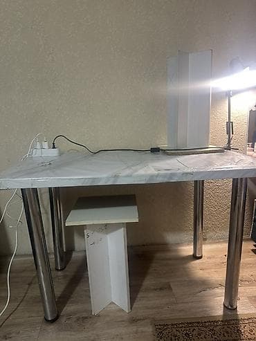 шкаф офисный стол: Комплект офисной мебели, Шкаф, Металл, цвет - Синий — 3