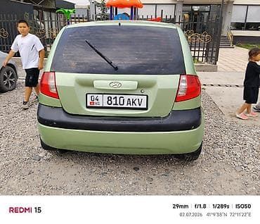 авто кытай: Hyundai Getz: 2006 г., 1.4 л, Автомат, Бензин, Хэтчбэк — 6