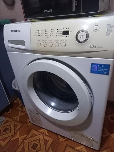 Стиральная машина Samsung WF5088N2W, загрузка 5 кг. рабочая Основные