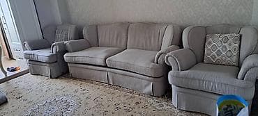 анатомический: Комплект мягкой мебели, Самовывоз, цвет - Бежевый — 1