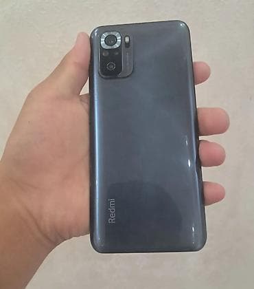 xiaomi 17: Redmi, Redmi Note 10, Б/у, 128 ГБ, цвет - Серый, 2 SIM — 3