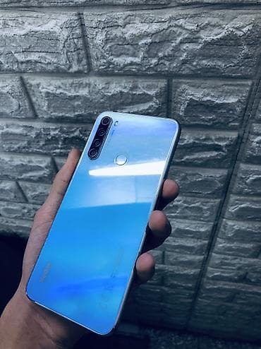 apple 12: Redmi, Redmi Note 8T, Б/у, 64 ГБ, цвет - Белый, 2 SIM — 3