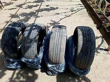 Шины 225 / 55 / R 18, Лето, Б/у, Комплект, Легковые, Корея, Nexen