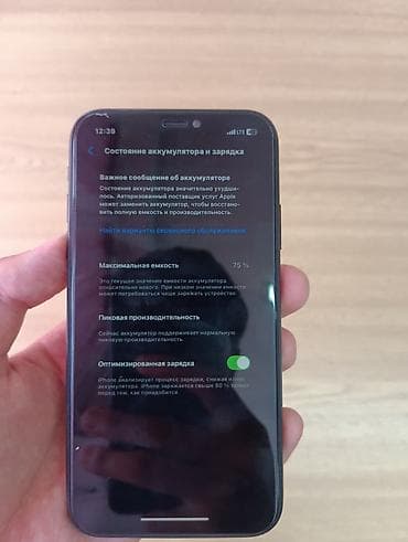 iphone 2g: IPhone Xr, Б/у, 64 ГБ, Black Titanium, Кабель, Защитное стекло, Чехол, 75 % — 5