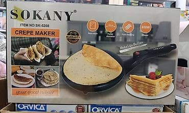 janome 500e: Блинница электрическая SOKANY SK-5208 Есть оптом и в розницу. - — 1