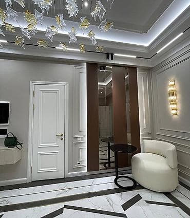 3: 3 комнаты, 137 м², Асанбай мкр Элитка, 9 этаж, Дизайнерский ремонт — 5