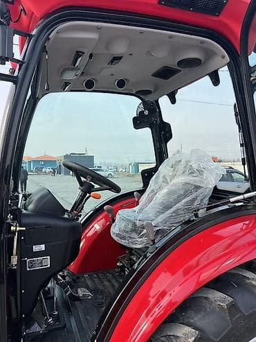 косилка мото: Колесный трактор с кабиной, красный, полноприводный (4×4). Основные — 6