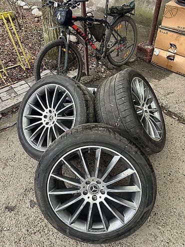 диски вольксваген: Литые Диски R 21 AMG, Комплект, отверстий - 5, Б/у — 1