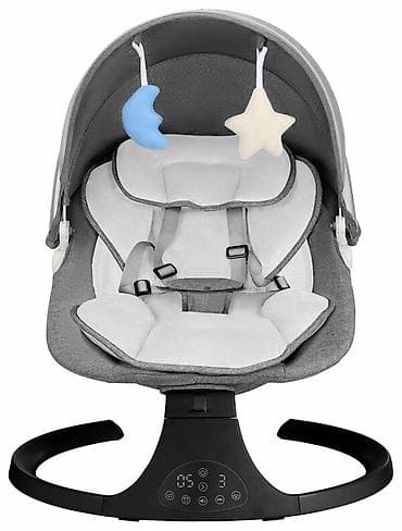 кнопки: Электрокачели-шезлонг DEAREST BABY (Baby Electric Rocking Chair) - 3 — 1