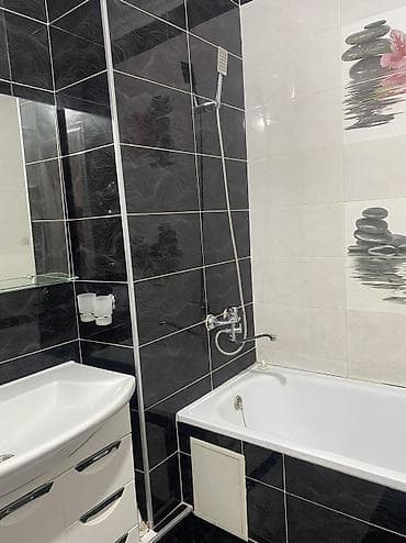 сдаю квартиру жалал абад: 2 комнаты, Душевая кабина, Постельное белье, Кондиционер — 9