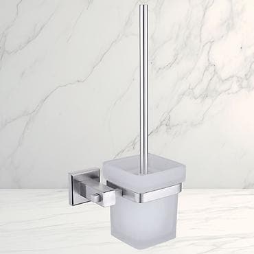 нерж бочка: Настенный комплект аксессуаров для ванной комнаты, матовое стекло + — 2