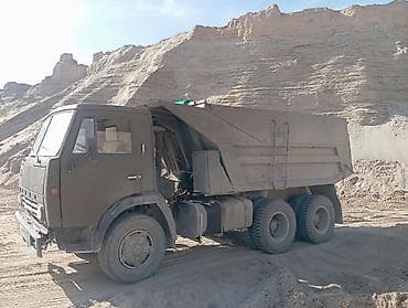 Самосвал КамАЗ кум, шагыл,отсев, щебень, смесь,галька at lalafo.kg Самосвал КамАЗ кум, шагыл,отсев, щебень, смесь,галька