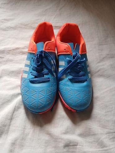 язычок: Футбольные бутсы (сороконожки) adidas для игры на искусственном — 3