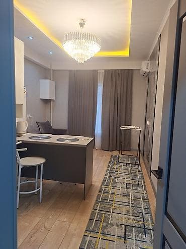 гостиница по часовой бишкек: 1 комната, Люкс, элитка, Асанбай мкр, Круглосуточное заселение — 9