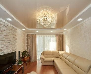 натяжка: Натяжной потолок 3D потолки, Глянцевое, Матовое Бесплатная консультация, Бесплатный замер, Гарантия — 2