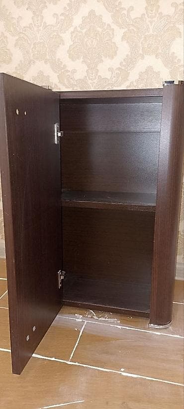 third edition solutions: Шкаф для ванной, Б/у, Без зеркала, Дерево — 3