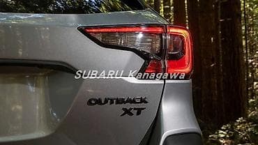 outback: Subaru Outback шильдик на багажник надпись Оригинал новый в черном — 1