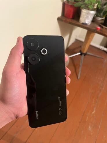 Redmi, Redmi 13, Б/у, 128 ГБ, цвет - Черный, 2 SIM