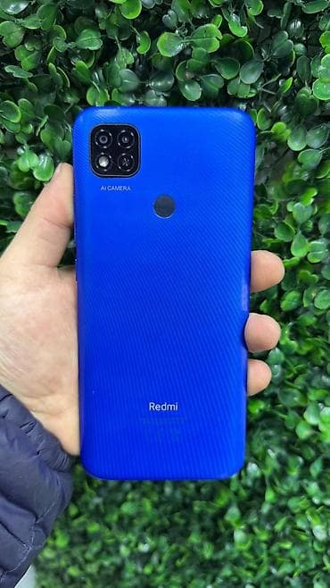 Redmi, Redmi 9, Б/у, 64 ГБ, цвет - Синий, 2 SIM