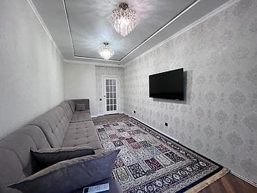 сдаю квартира ак тилек: 2 комнаты, 52 м², Элитка, 5 этаж, Евроремонт — 3