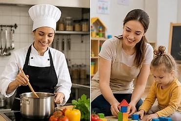 беременные: В частный детский сад требуется: 👩‍🍳 Повар 👩‍🍼 Няня Требования — 1