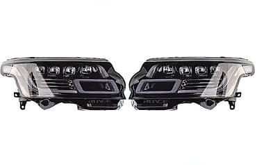 фары range rover: Комплект передних фар Land Rover 2014 г., Аналог — 2