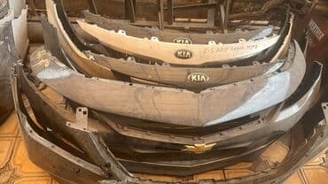 бампер на нексия 1: Передний Hyundai, Б/у, Оригинал — 3