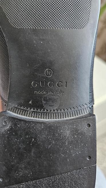 Мужские классические туфли Gucci - Модель: дерби/оксфорды с закрытой — 4